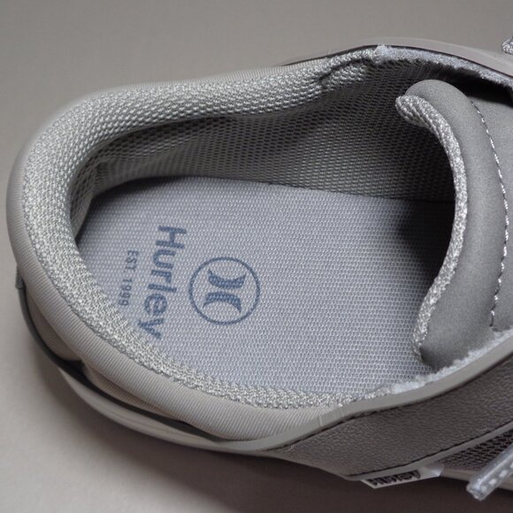 Hurley Size 10.5 M / SHORELINE / Gray / Mesh Loafers / Sneakers New Men's Shoes - Picture 14 of 16